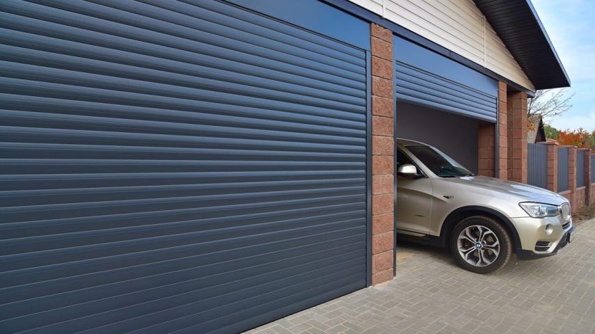 ворота из роллетного профиля в Абинске